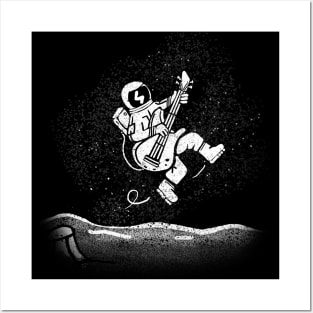 Guitar Astronaut Posters and Art